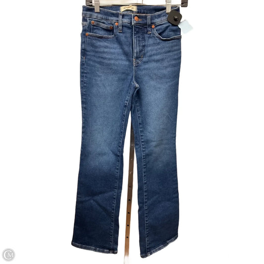 Jeans Flared By Madewell In Blue Denim, Size: 2