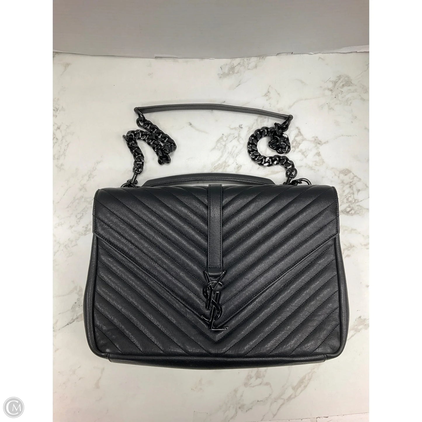 Handbag Luxury Designer By Yves Saint Laurent, Size: Medium