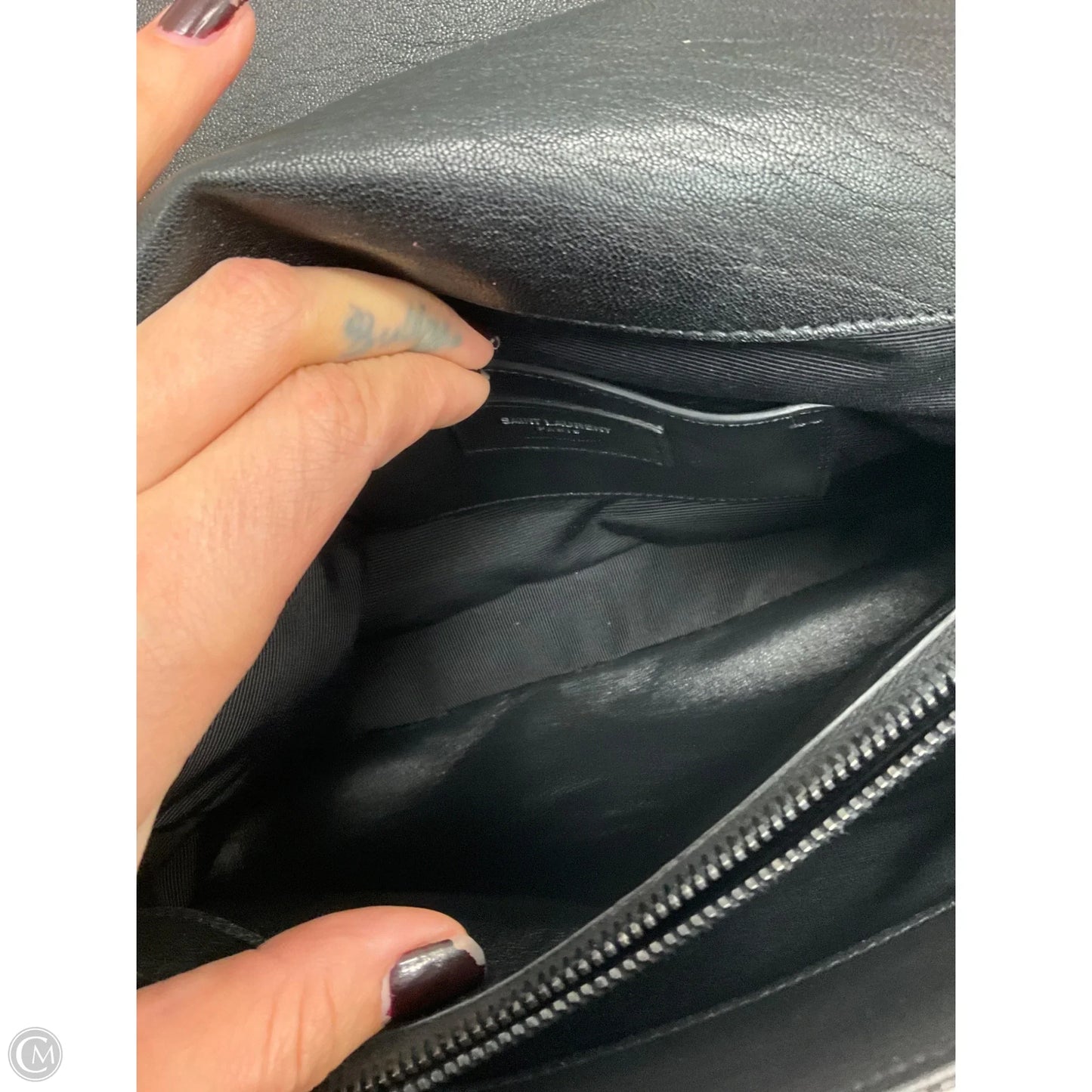 Handbag Luxury Designer By Yves Saint Laurent, Size: Medium