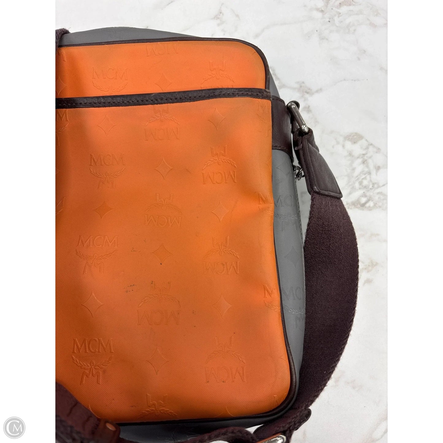 Crossbody Luxury Designer By Mcm, Size: Large