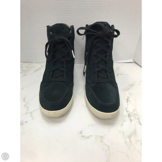 Boots Ankle Heels By Sorel In Black, Size: 8.5