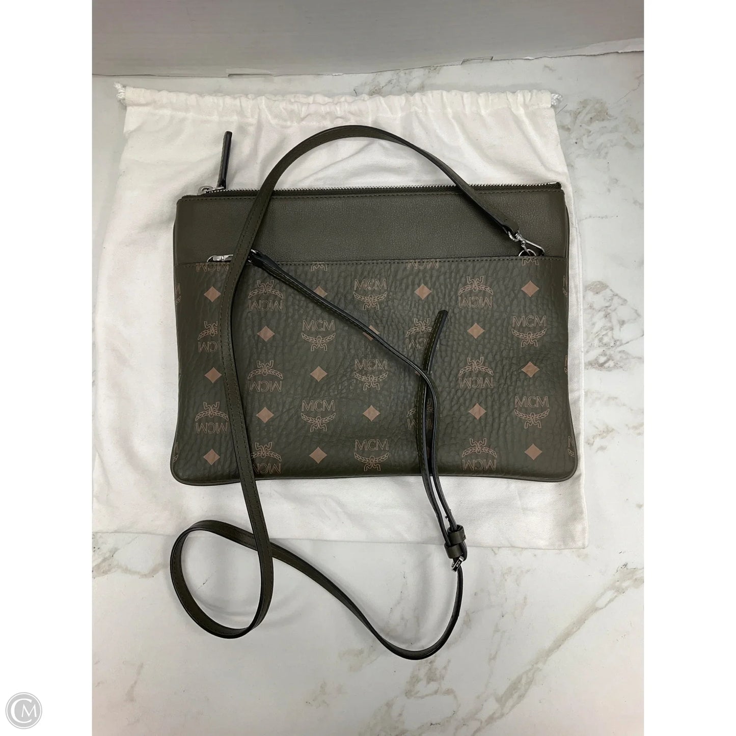 Crossbody Luxury Designer By Mcm, Size: Medium