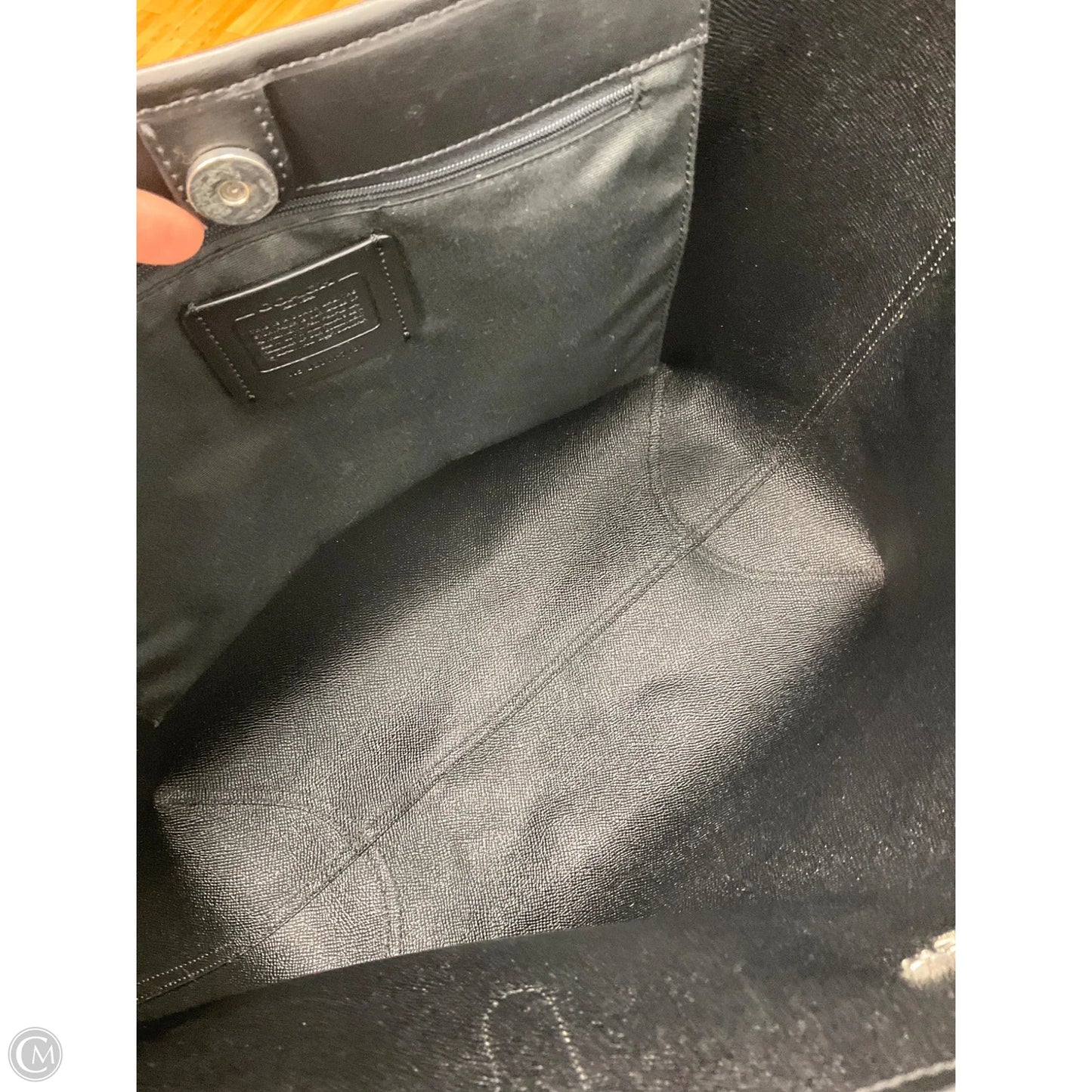 Tote Designer By Coach, Size: Large