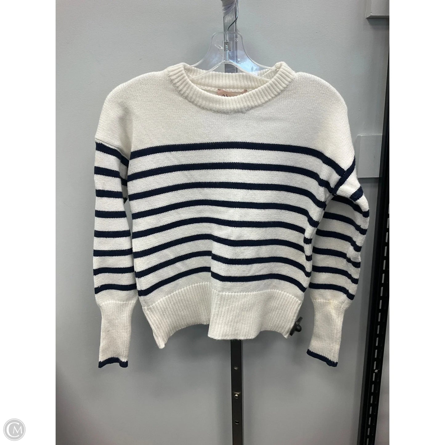 Sweater By Philosophy In Striped Pattern, Size: Xs