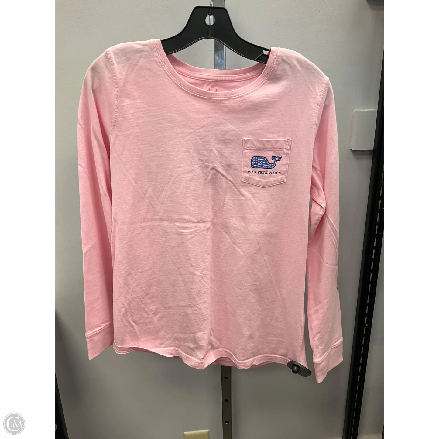 Top Long Sleeve By Vineyard Vines In Pink, Size: S
