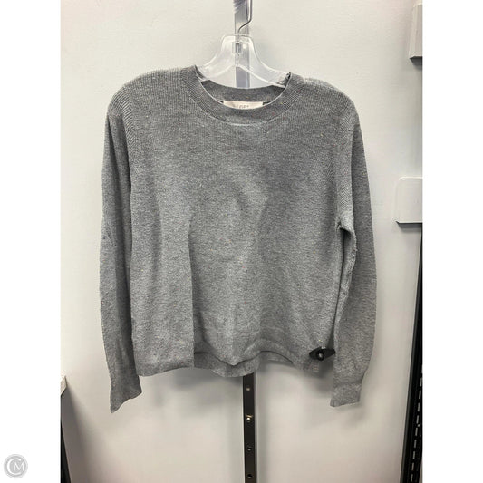 Top Long Sleeve By Loft In Grey, Size: Xs
