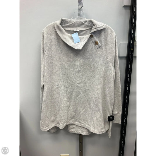 Top Long Sleeve By J. Crew In Grey, Size: L
