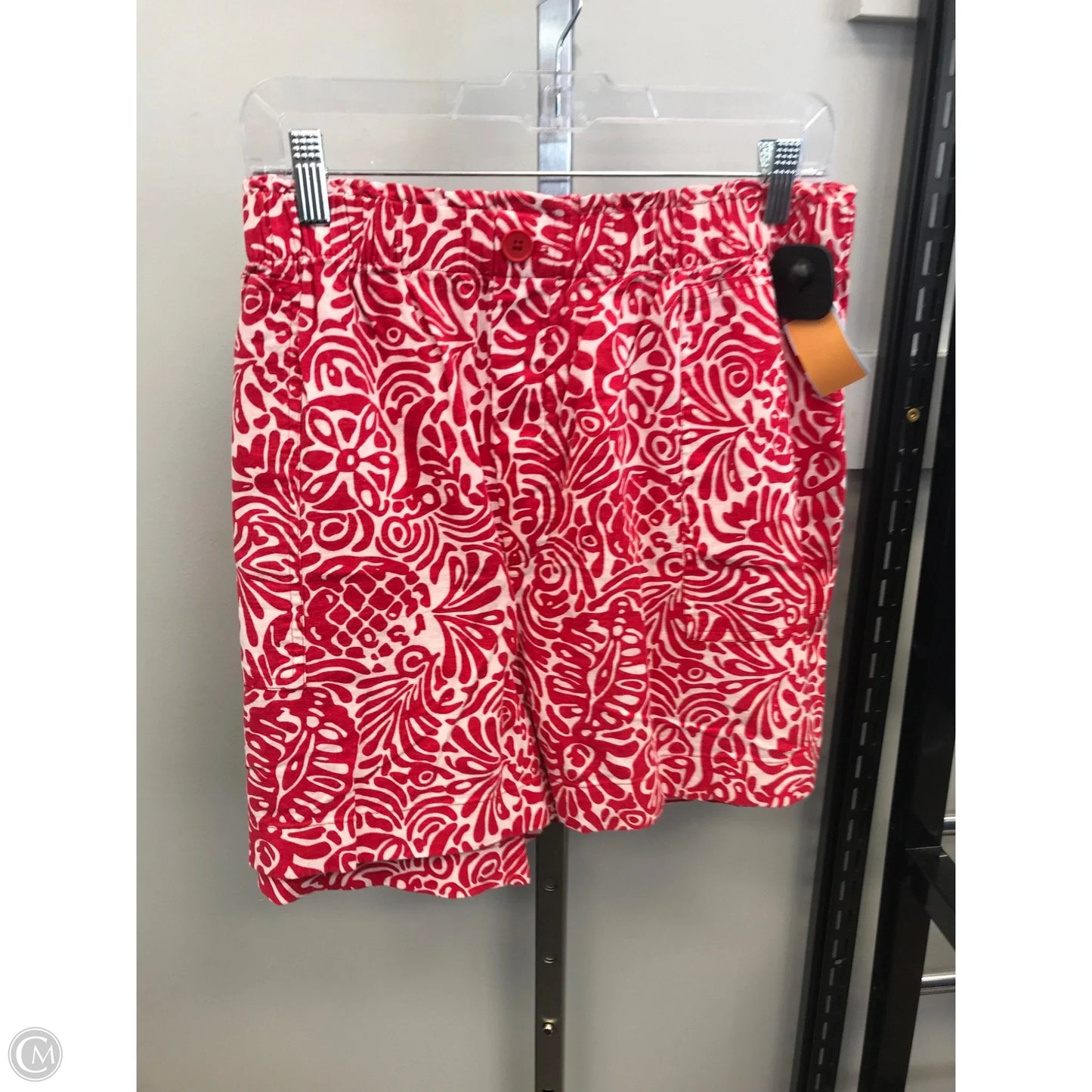 Shorts By Loft In Red & White, Size: Xl