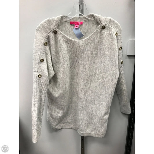Sweater Designer By Lilly Pulitzer In Grey, Size: S