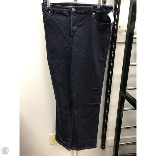 Jeans Straight By Buffalo David Bitton In Blue Denim, Size: 14