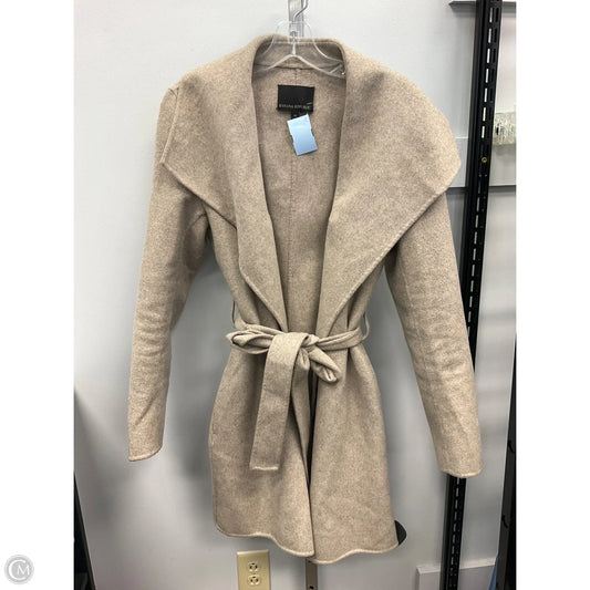 Coat Wool By Banana Republic In Tan, Size: M