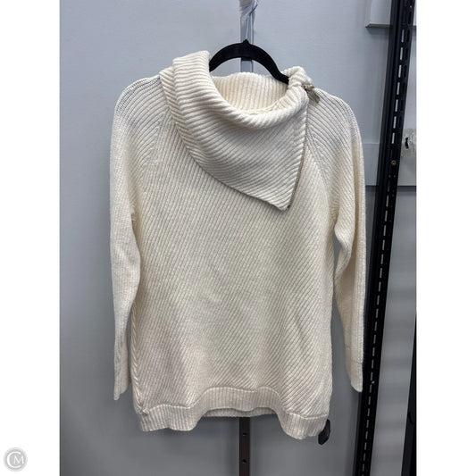 Sweater By Talbots In Cream, Size: L