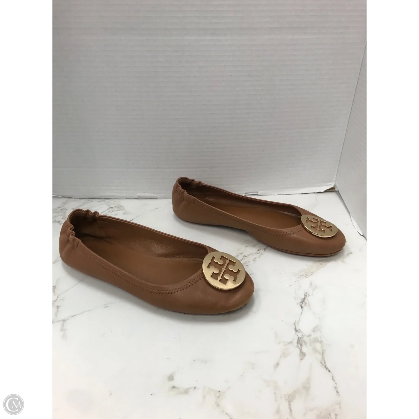 Shoes Designer By Tory Burch In Brown, Size: 8
