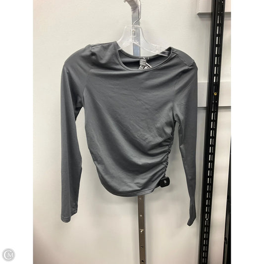 Top Long Sleeve By Shein In Grey, Size: S