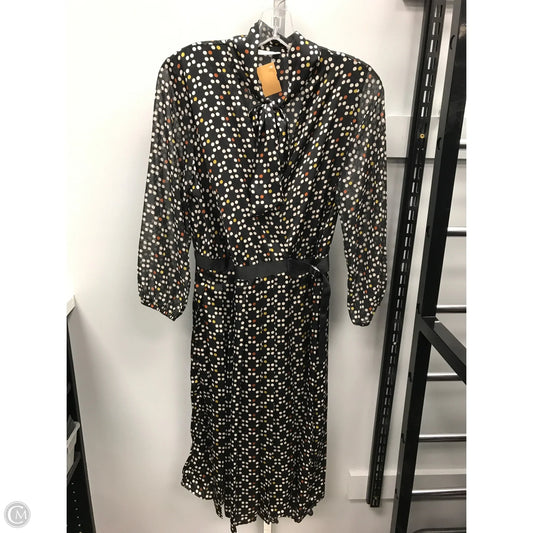 Dress Casual Midi By Eva Mendes In Polkadot Pattern, Size: S