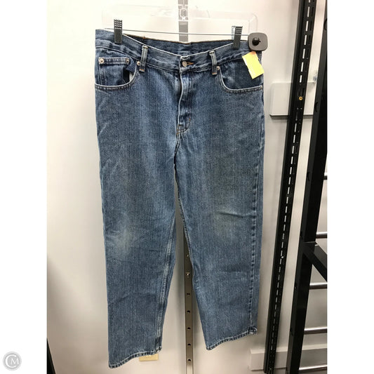 Jeans Straight By Canyon River Blues In Blue Denim, Size: 12