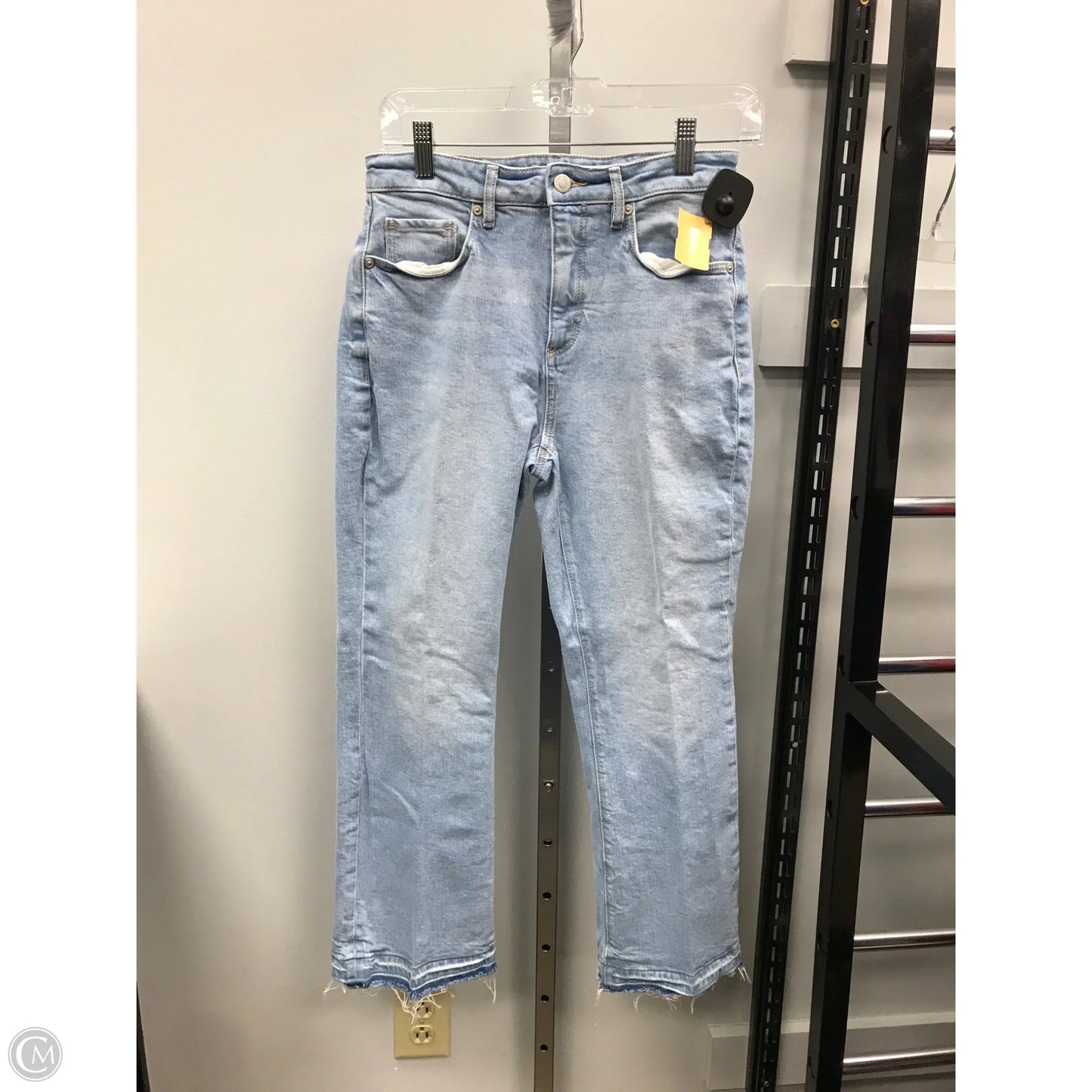 Jeans Cropped By Loft In Animal Print, Size: 2