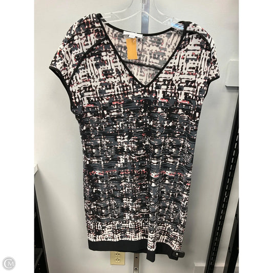 Dress Casual Short By London Times In Black & Grey, Size: 4