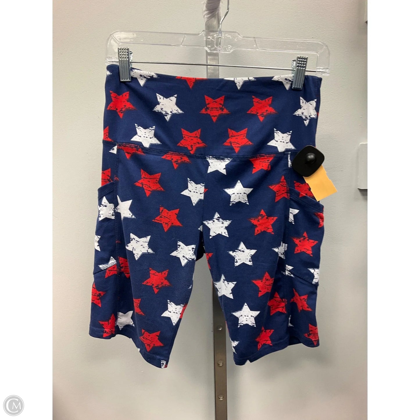 Athletic Shorts By Clothes Mentor In Blue & Red & White, Size: L