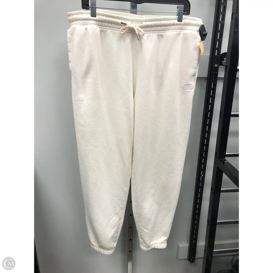 Athletic Pants By The North Face In White, Size: Xl