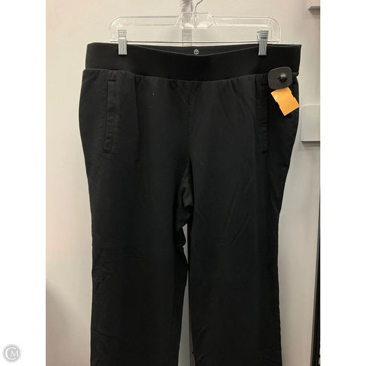 Pants Lounge By Talbots In Black, Size: 1x