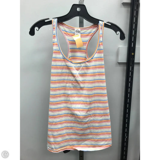 Pajamas 2pc By Calvin Klein In Striped Pattern, Size: L