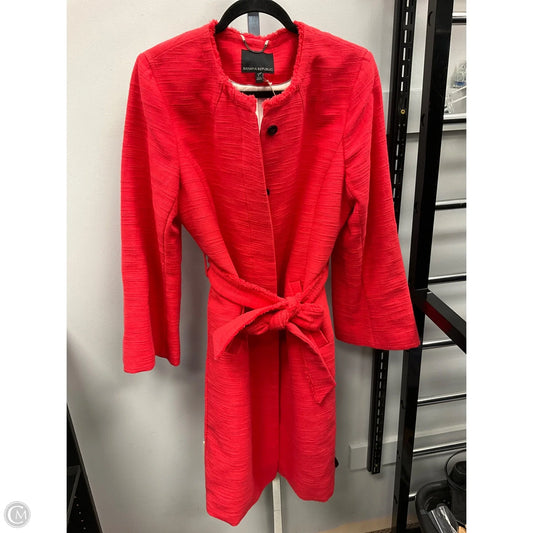 Coat Other By Banana Republic In Coral, Size: L