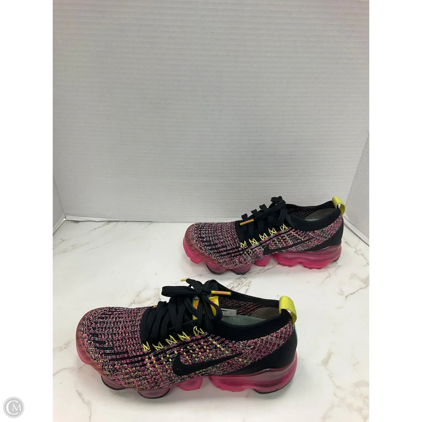 Shoes Athletic By Nike In Black & Pink, Size: 7