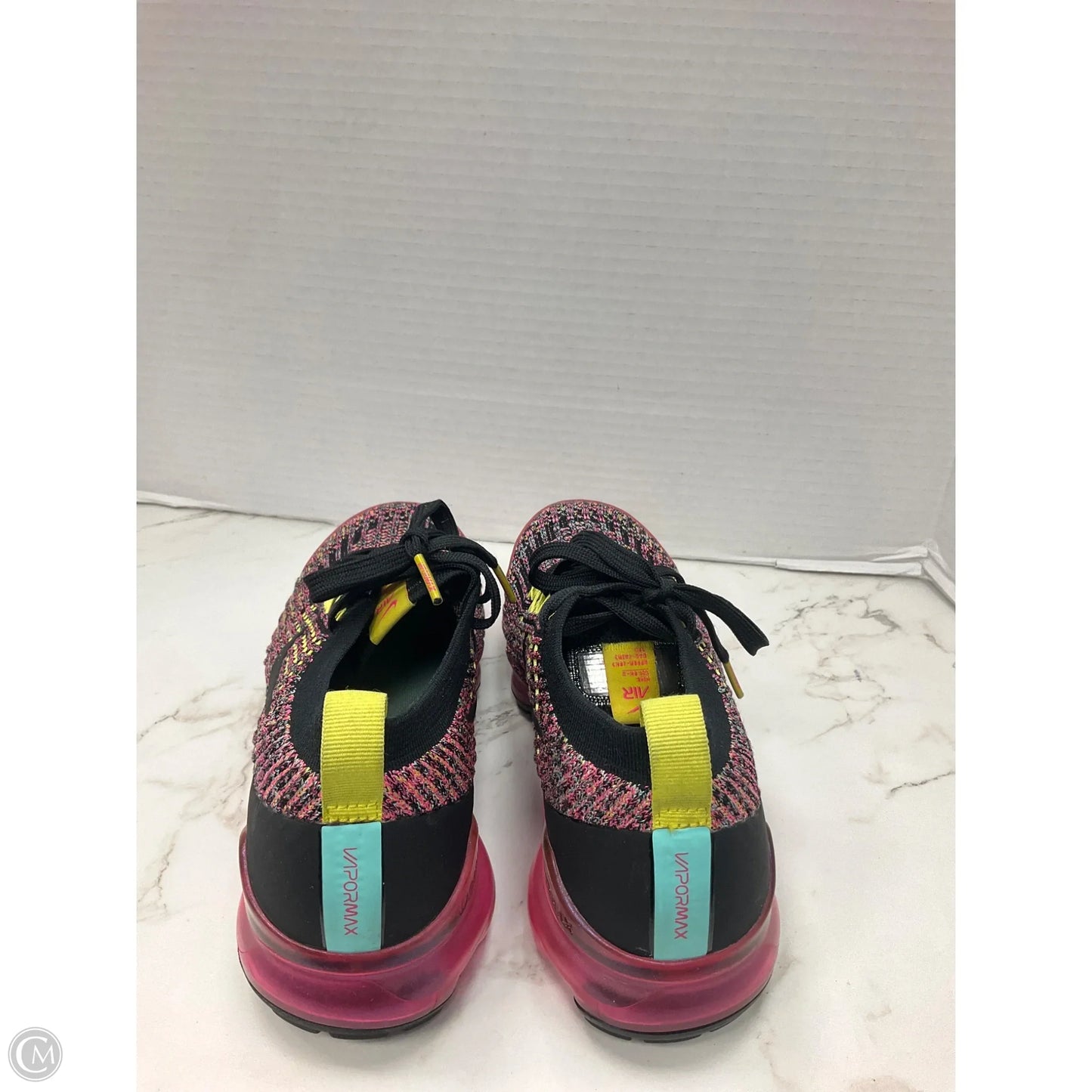 Shoes Athletic By Nike In Black & Pink, Size: 7