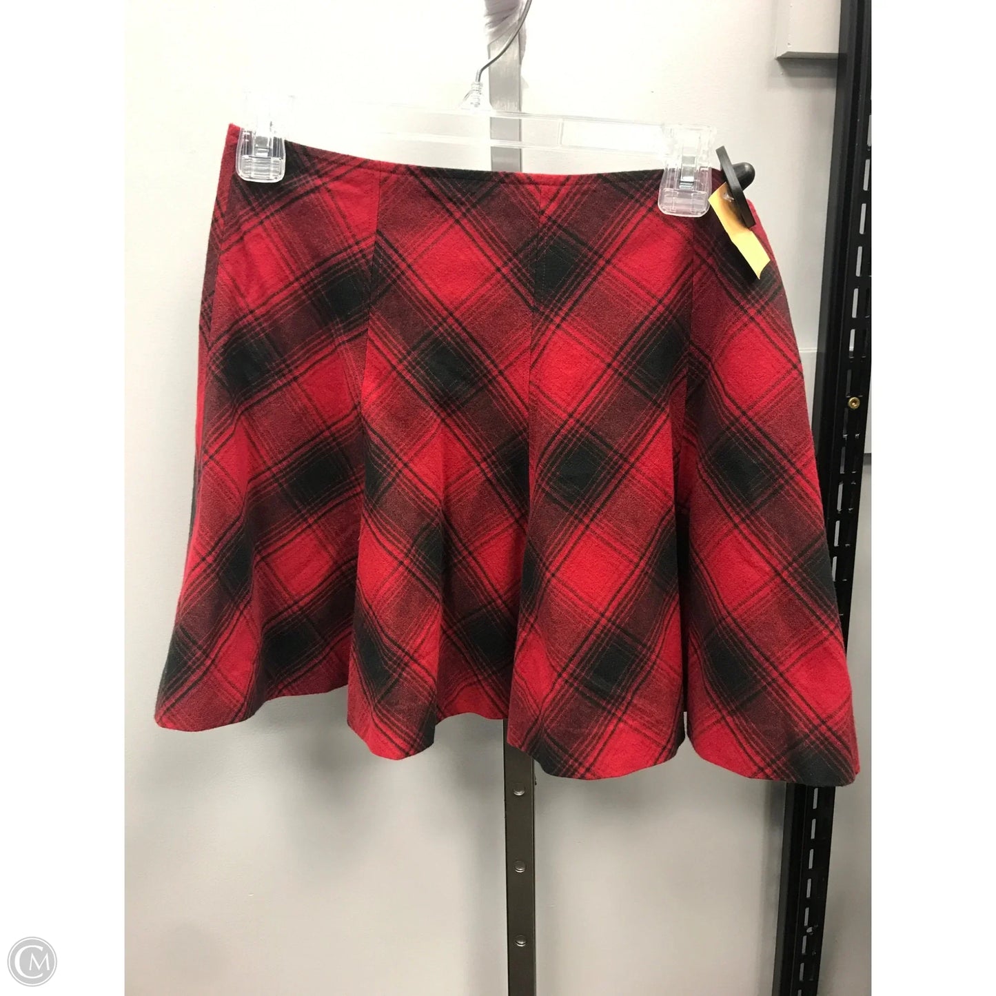 Skirt Mini & Short By Polo Ralph Lauren In Black & Red, Size: 4