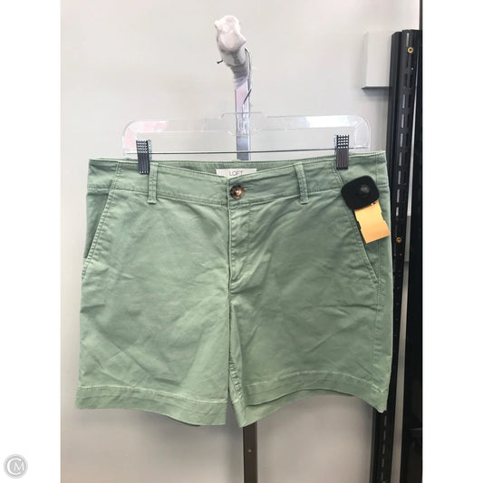 Shorts By Loft In Green, Size: 6