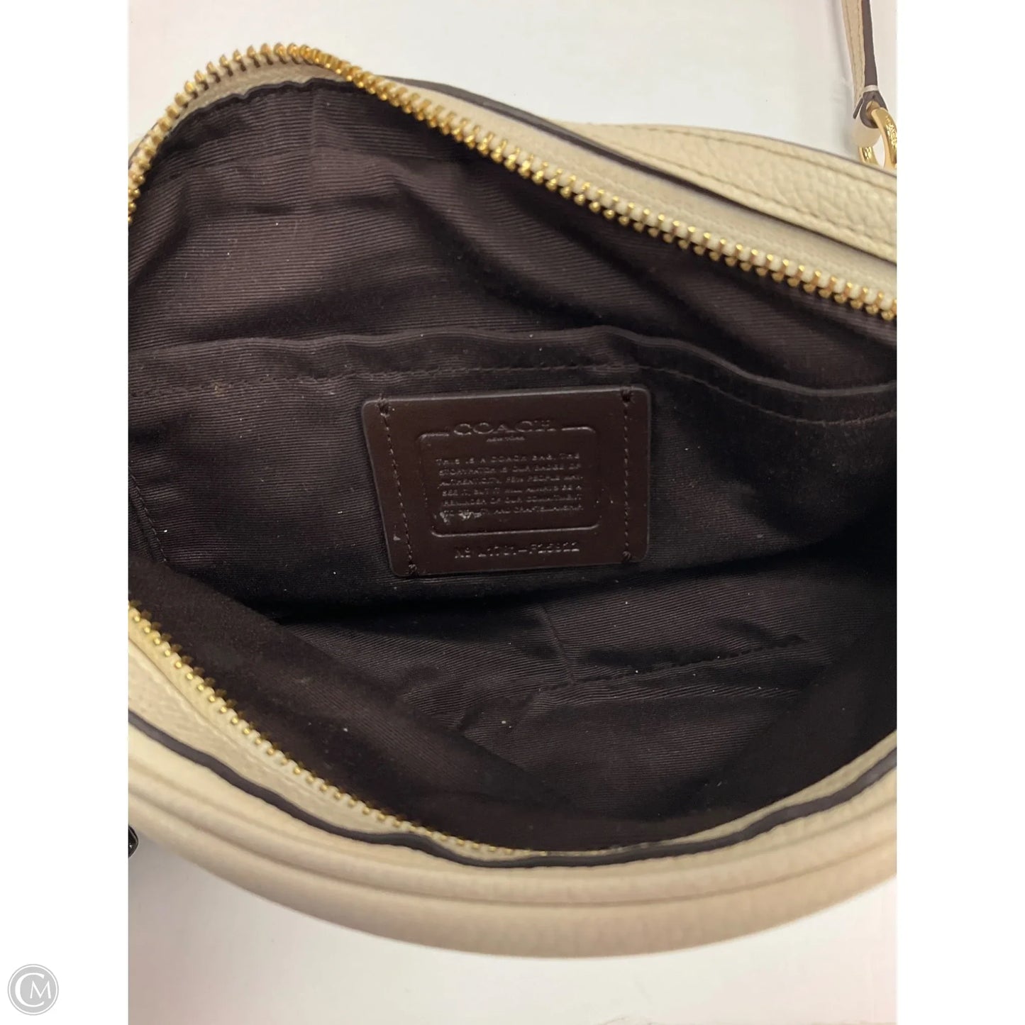 Crossbody Designer By Coach, Size: Medium
