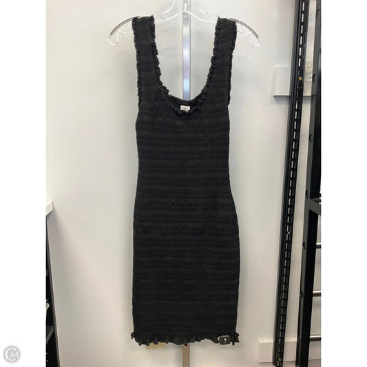 Dress Casual Midi By Anthropologie In Black, Size: M
