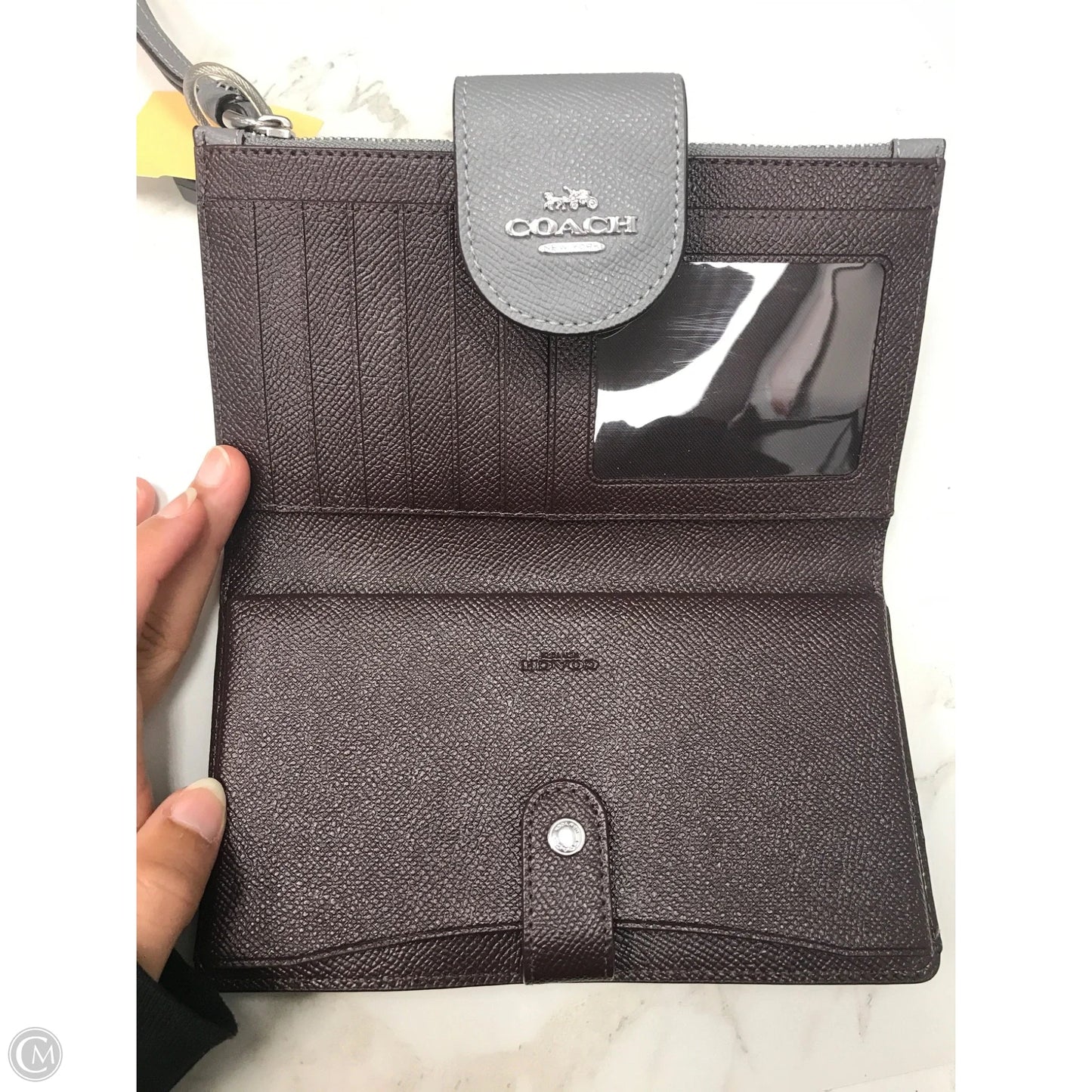 Wallet Designer By Coach, Size: Large