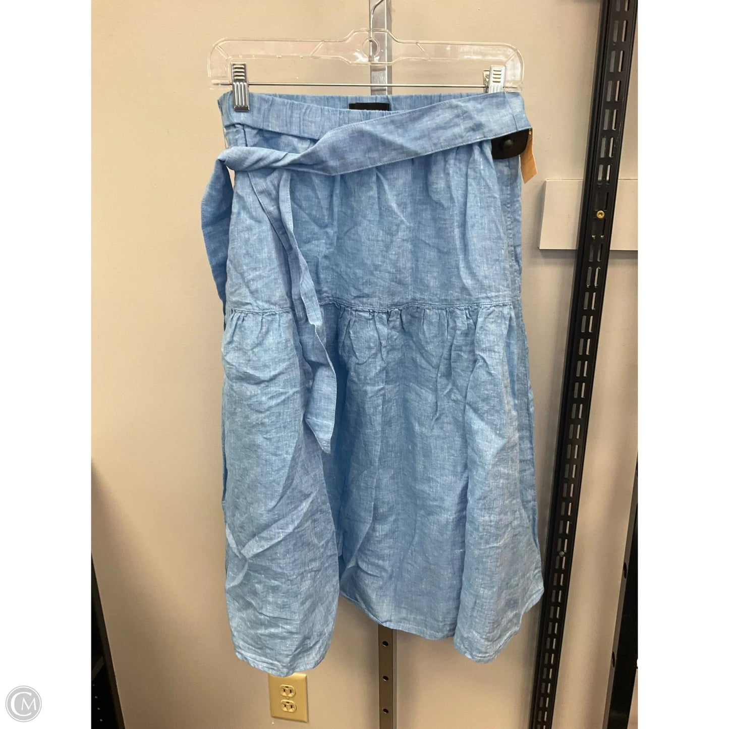 Skirt Midi By Talbots In Blue, Size: S