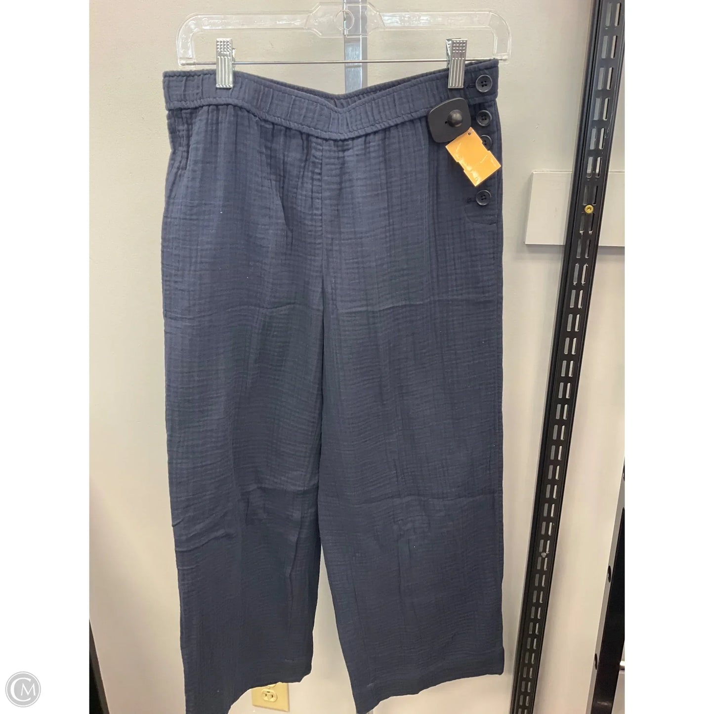 Pants Cropped By Talbots In Navy, Size: S