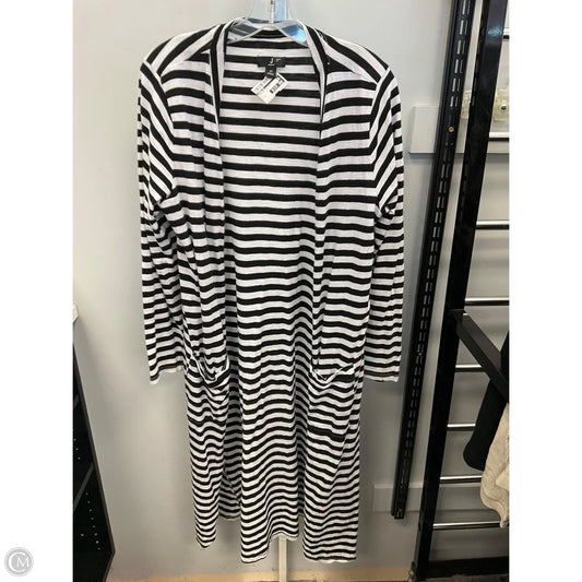 Cardigan Designer By Jason Wu In Striped Pattern, Size: M