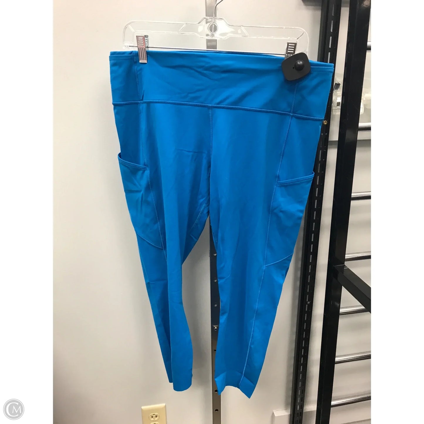 Athletic Capris By Lululemon In Blue, Size: 14