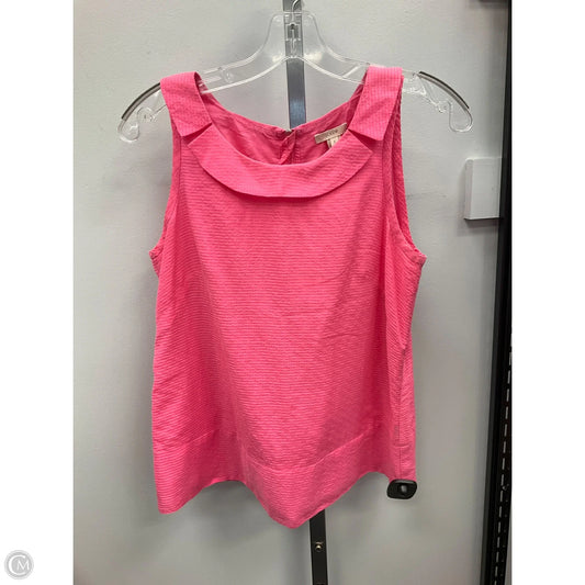 Top Sleeveless By J. Crew In Pink, Size: 2