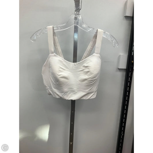 Athletic Bra By Lululemon In White, Size: 8