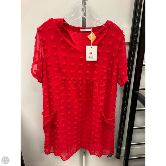 Dress Casual Short By Miholl In Red, Size: L