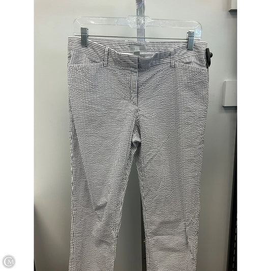 Pants Cropped By Gap In Striped Pattern, Size: 6