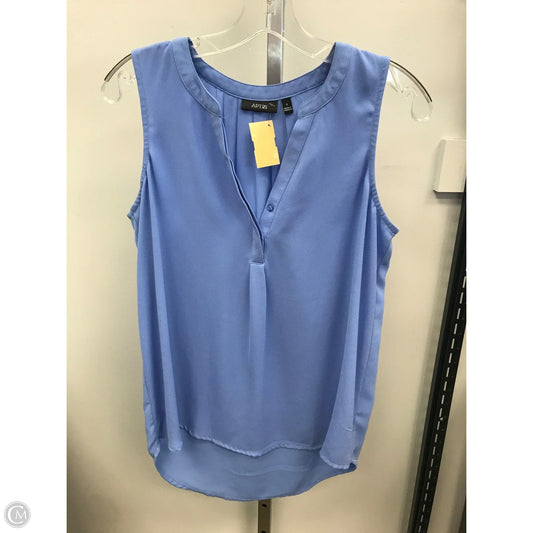 Top Sleeveless By Apt 9 In Blue, Size: S