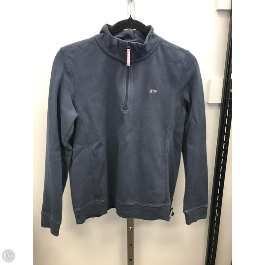 Top Long Sleeve By Vineyard Vines In Navy, Size: M