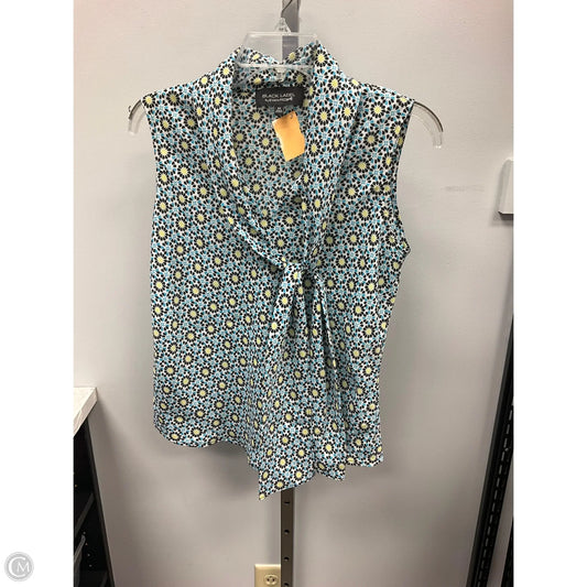 Top Sleeveless By Evan-picone In Floral Print, Size: Xs