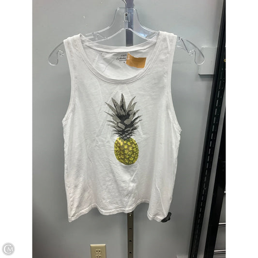 Tank Top By J. Crew In White, Size: M