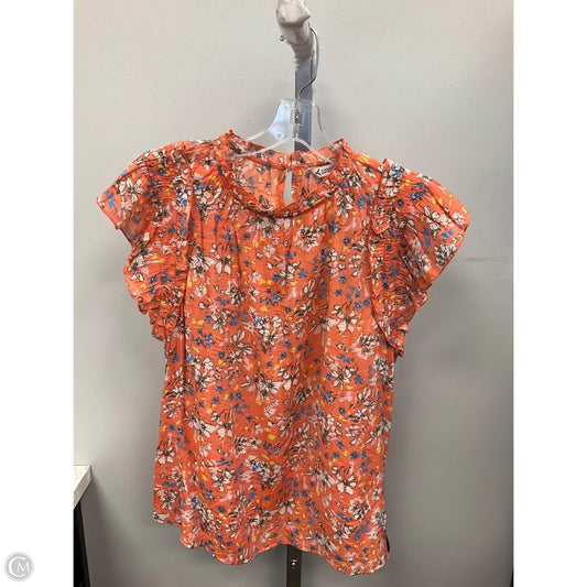 Top Sleeveless By Nanette By Nanette Lepore In Floral Print, Size: M