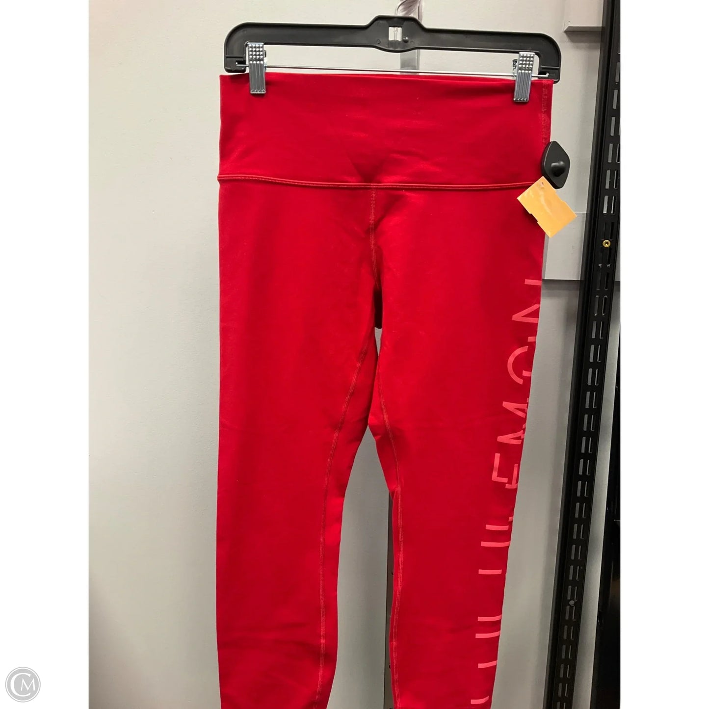 Athletic Capris By Lululemon In Red, Size: 10
