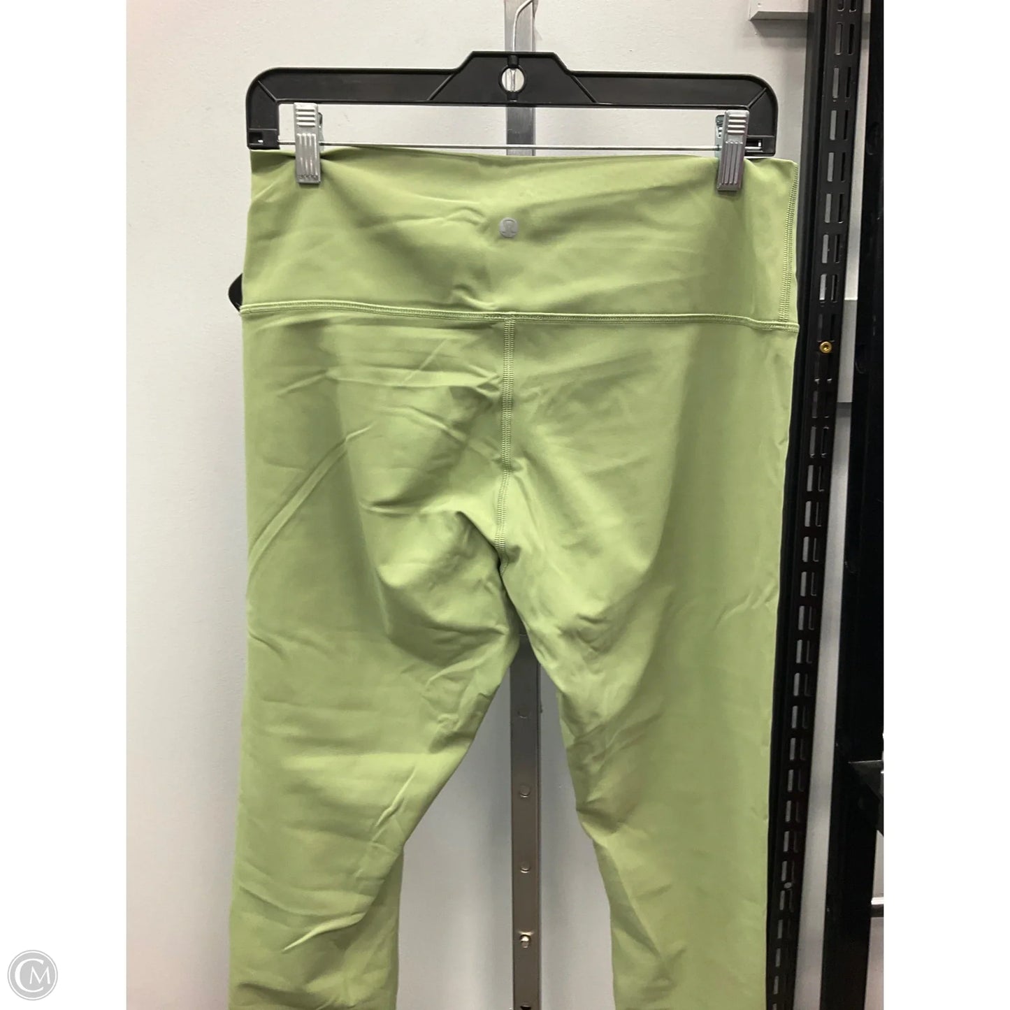 Athletic Capris By Lululemon In Green, Size: 12