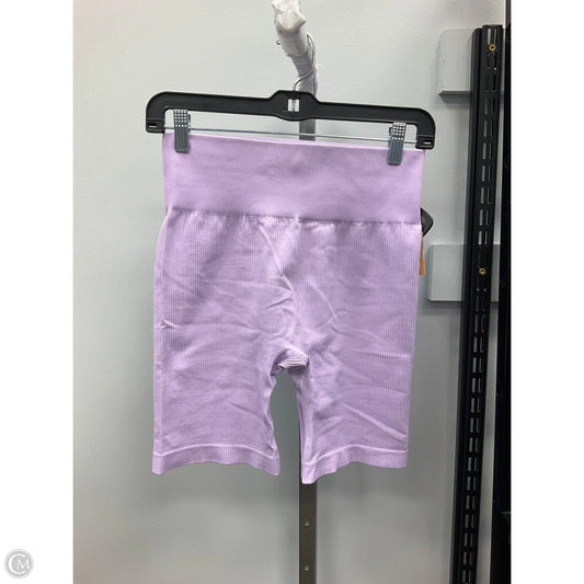 Athletic Shorts By Oqq In Purple, Size: L